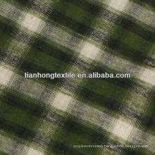 Cotton Check School Children Flannel Fabrics